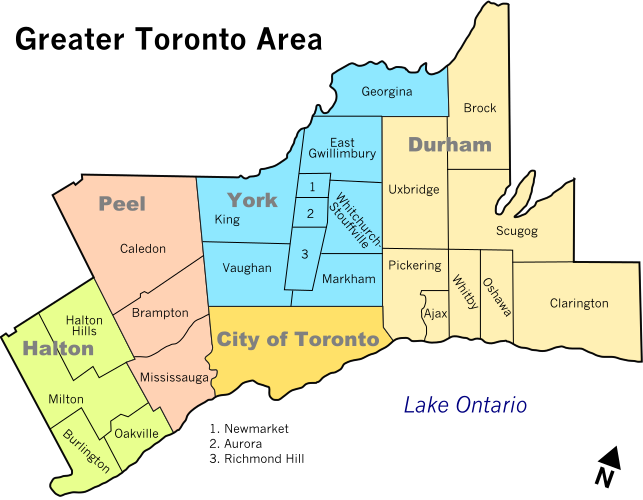 HR Property Maintenance gutter and eavestrough cleaning service coverage across the Greater Toronto Area. Serving your neighborhood with reliable yard and home maintenance.